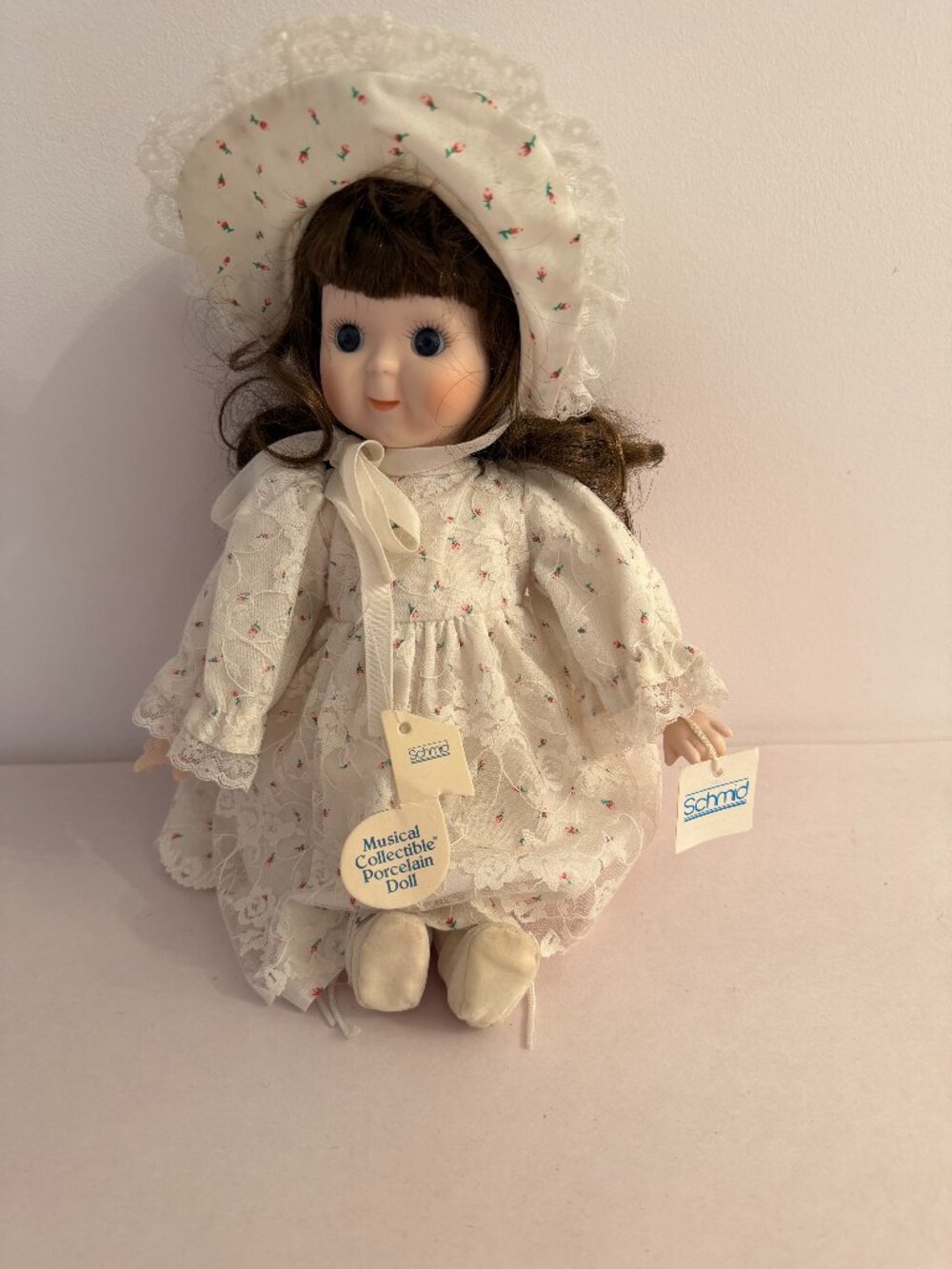 Schmid Musical Porcelain Doll